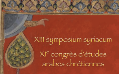 Crossroads Panel at Arabicum/ Syriacum Conference
